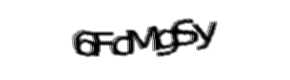 Security check image, please type the characters shown