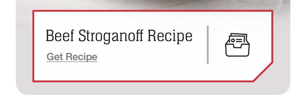 Beef Stroganoff Recipe || Get Recipe