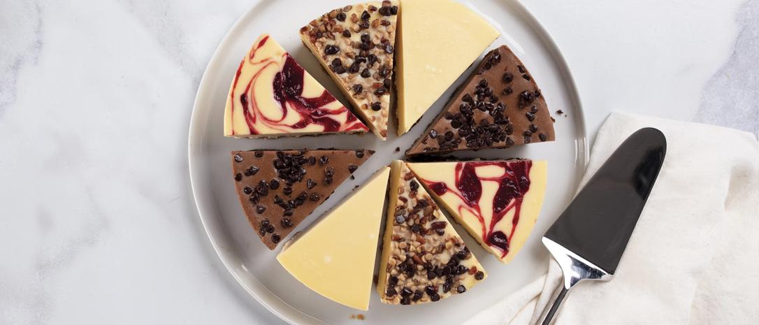 2 lbs. Gourmet Cheesecake Sampler - best steaks for Easter dinner