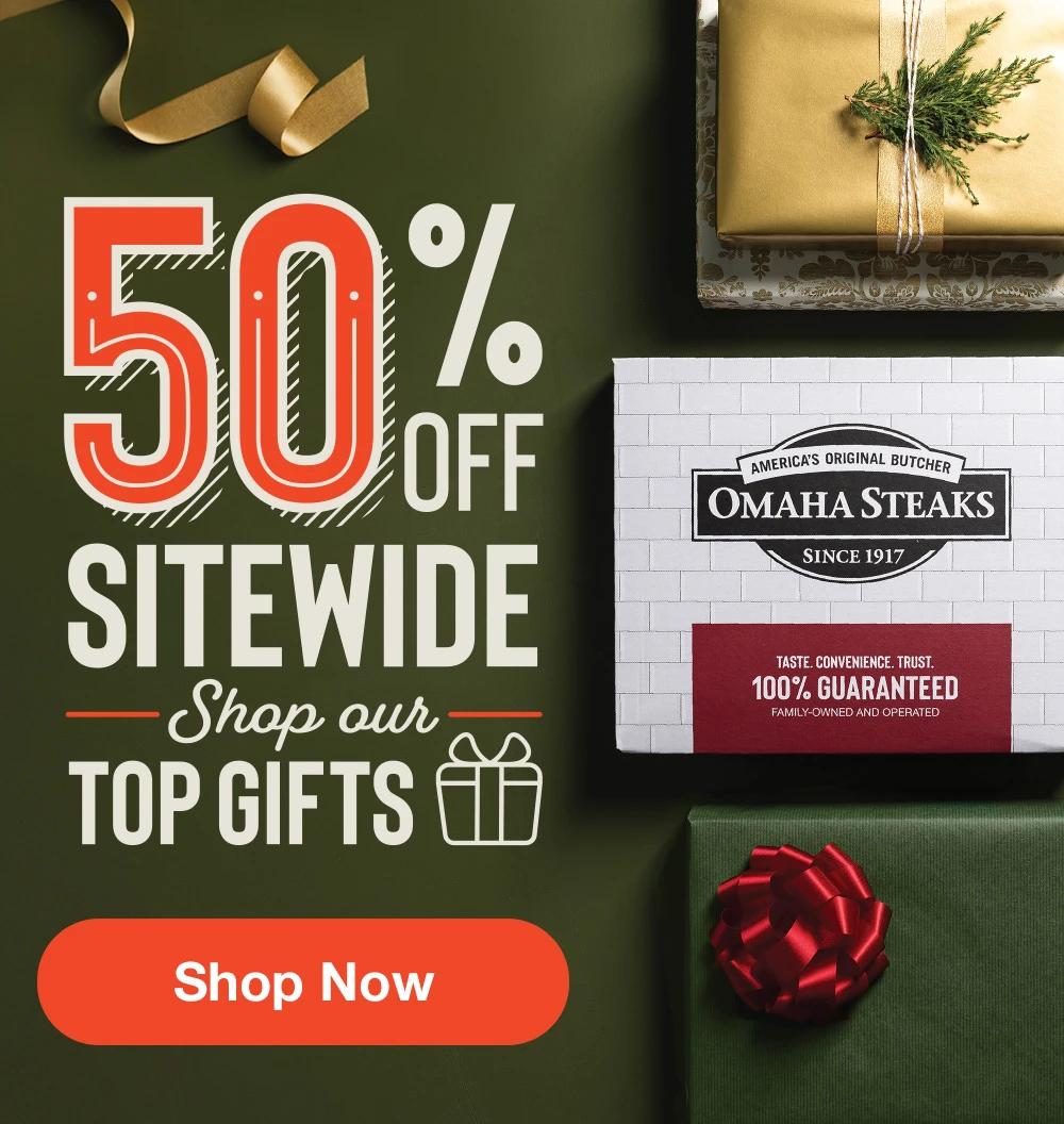 TOP 3 GIFTS | 50% OFF SITEWIDE || SHOP NOW