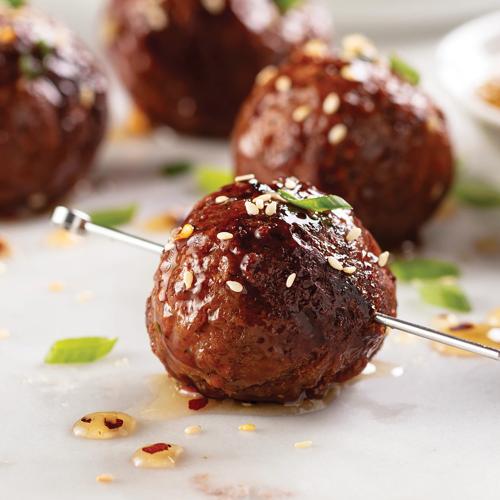 Fully Cooked Beef Meatballs 1 Piece 18 oz