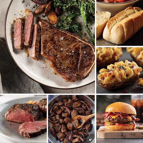 Steaks, Strips, Burgers, & Tips
