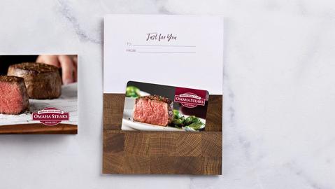 Omaha Steaks Steak Time App Makes Gift Giving Easy