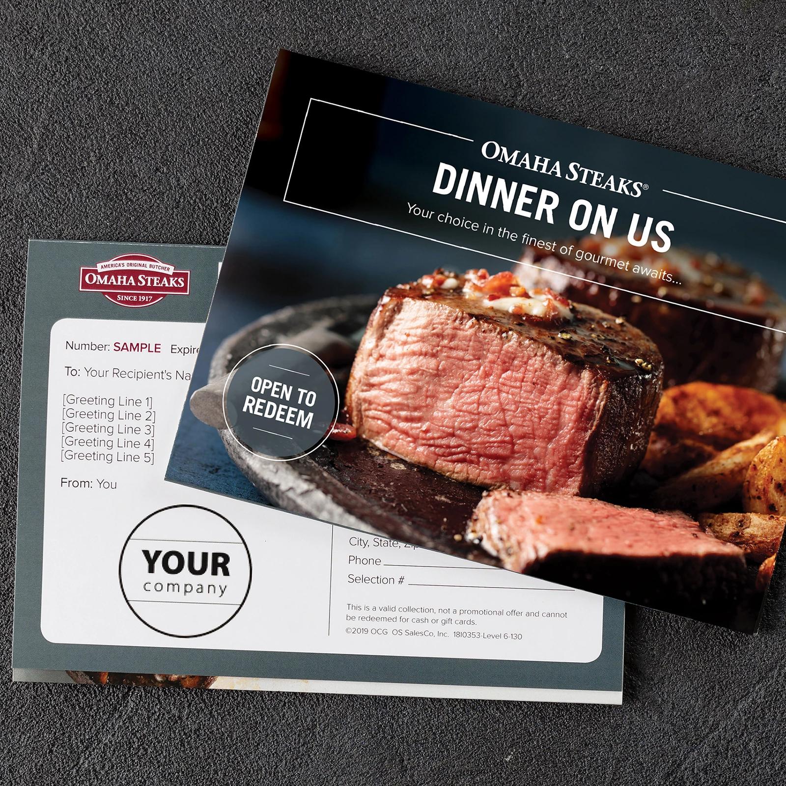 Buy Steak Gift Cards, Order Online