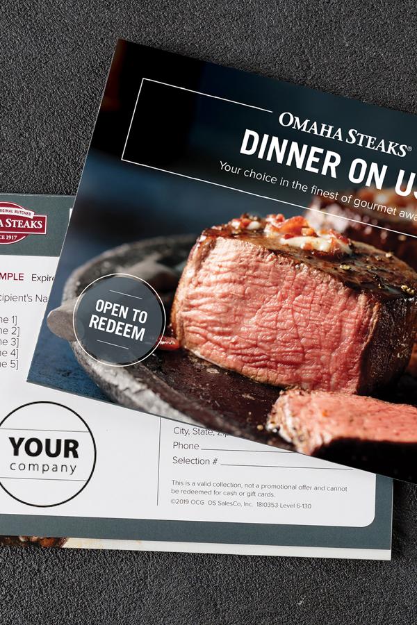 Save on gifts with this $30 Reward Card! - Omaha Steaks