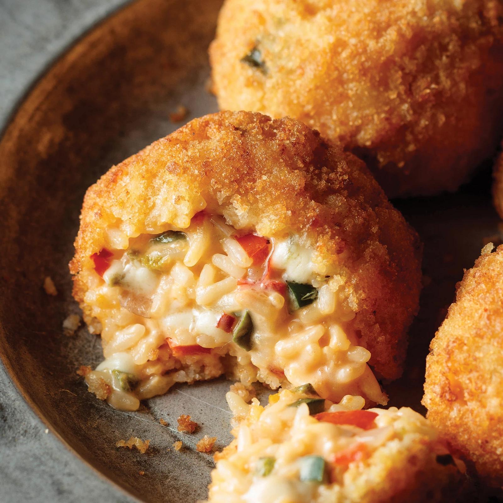 Omaha Steaks Pepper Jack Risotto Cakes 4 Pieces 2.81 oz Per Piece