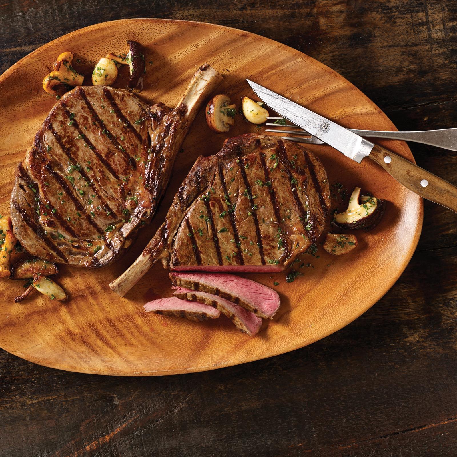 Omaha Steaks 4 (12 oz. ) Private Reserve Ribeyes + Seasoning