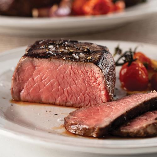 Omaha Steaks Steak and Lobster Dinner Package (6x Triple-Trimmed Filet  Mignons, 4x Lobster Tail Skewers, 8x Pepper Jack Risotto Cakes, 6x  Chocolate