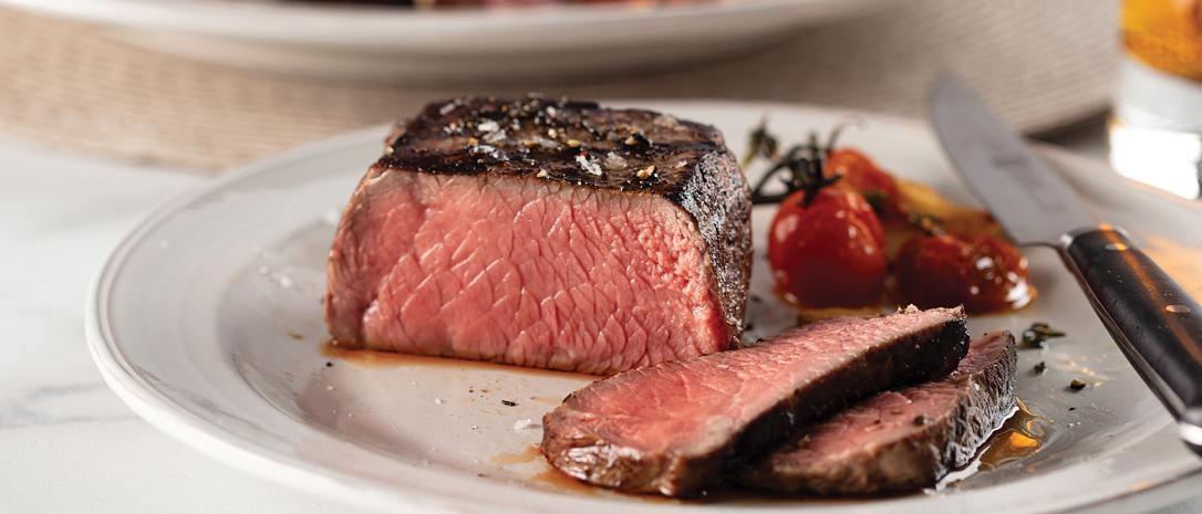 4 (6 oz.) Butcher's Cut Top Sirloins - best steaks for Easter dinner