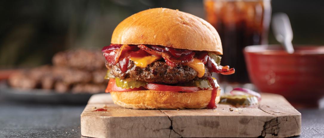 4 (6 oz.) PureGround Sirloin Burgers - awesome burger recipes