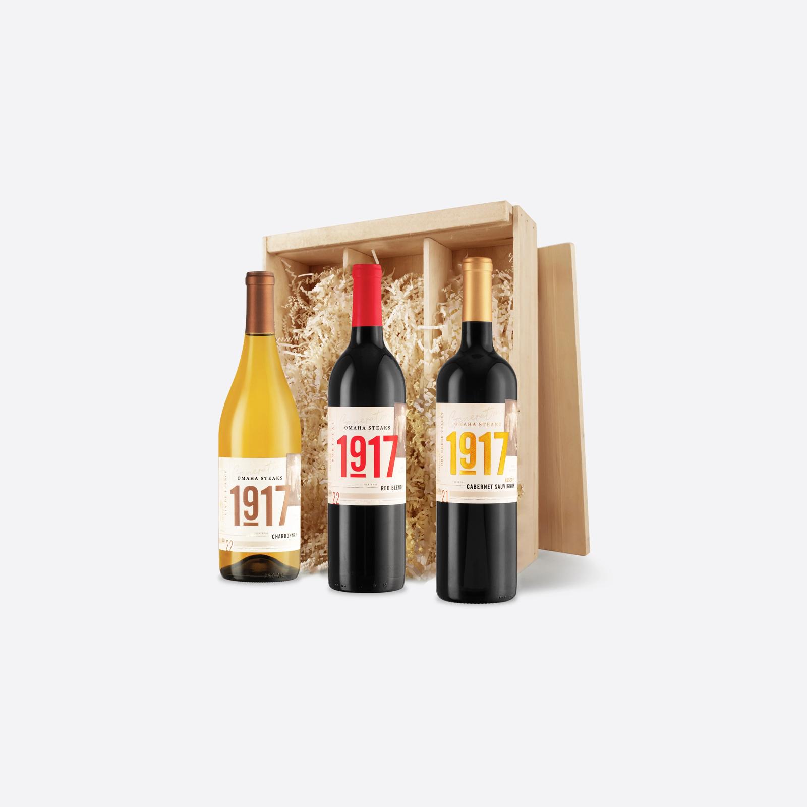 Buy the World-Class Wines Trio Gift Set with Box Online