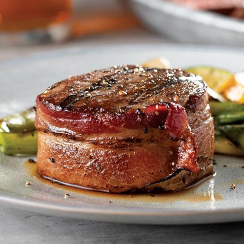 Bacon-Wrapped Filet Mignons 8 Pieces 5 oz Per Piece