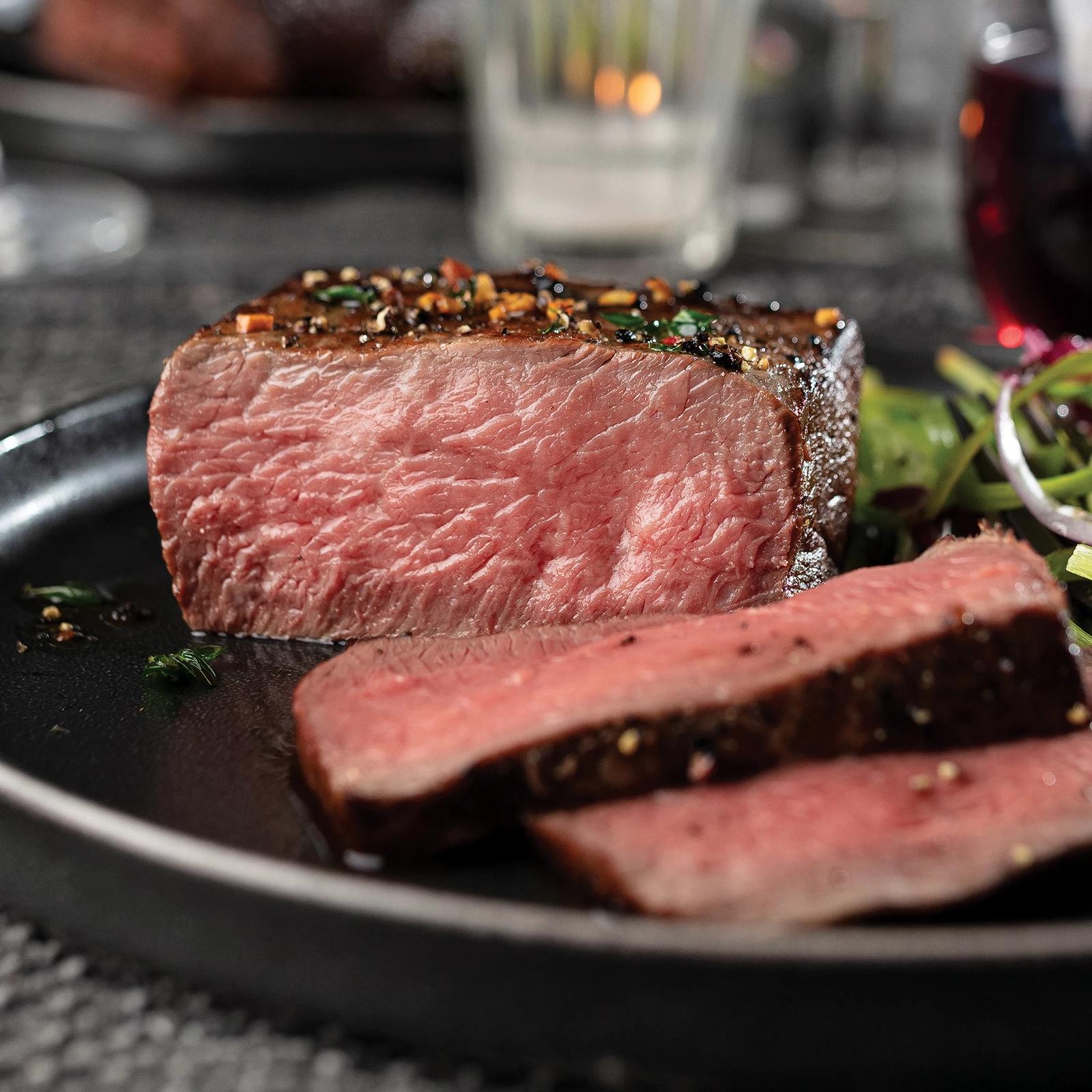 Omaha Steaks Private Reserve Top Sirloins 4 Pieces 8 oz Per Piece