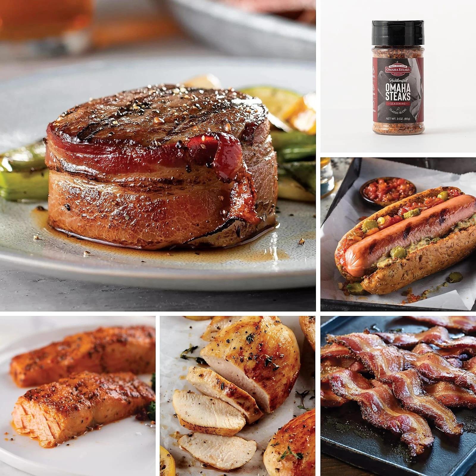 Omaha Steaks Ultimate Gift + FREE Shipping & Burgers