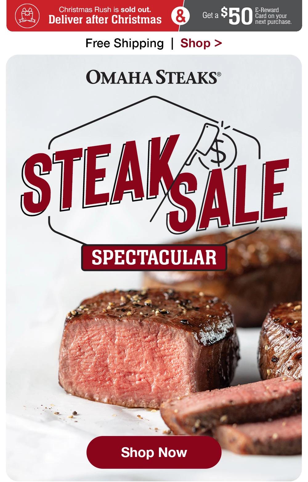 Get Omaha Steaks! 