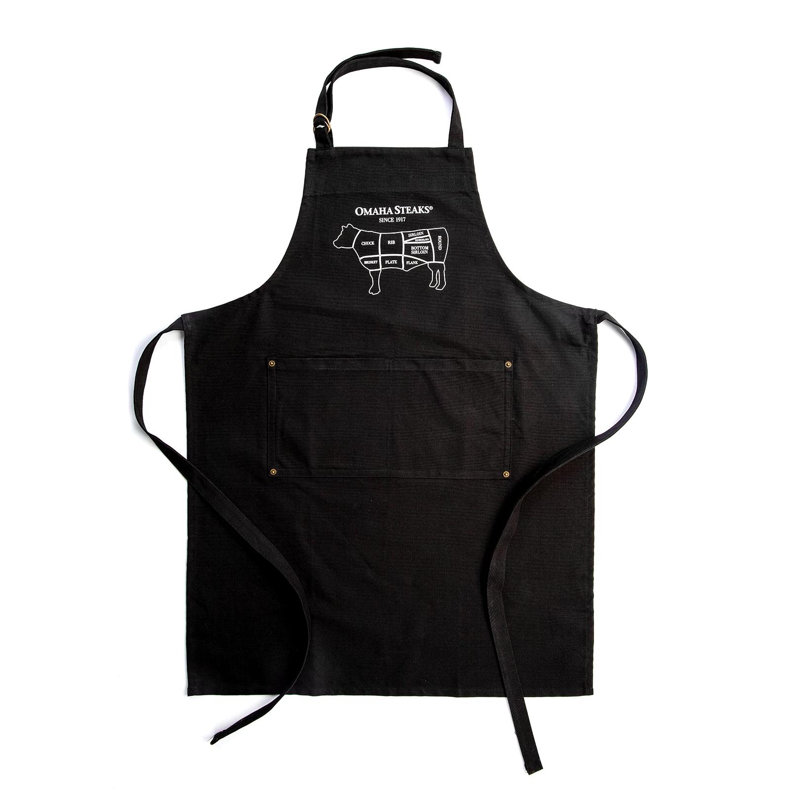 Butcher's Apron in Black Unisex, Size OSFA