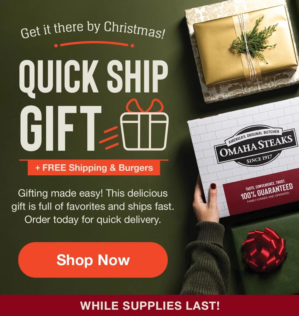 Get it there by Christmas | QUICK SHIP GIFT - Gifting made easy! This delicious gift is full of favorites and ships fast. Order today for quick delivery. || SHOP NOW