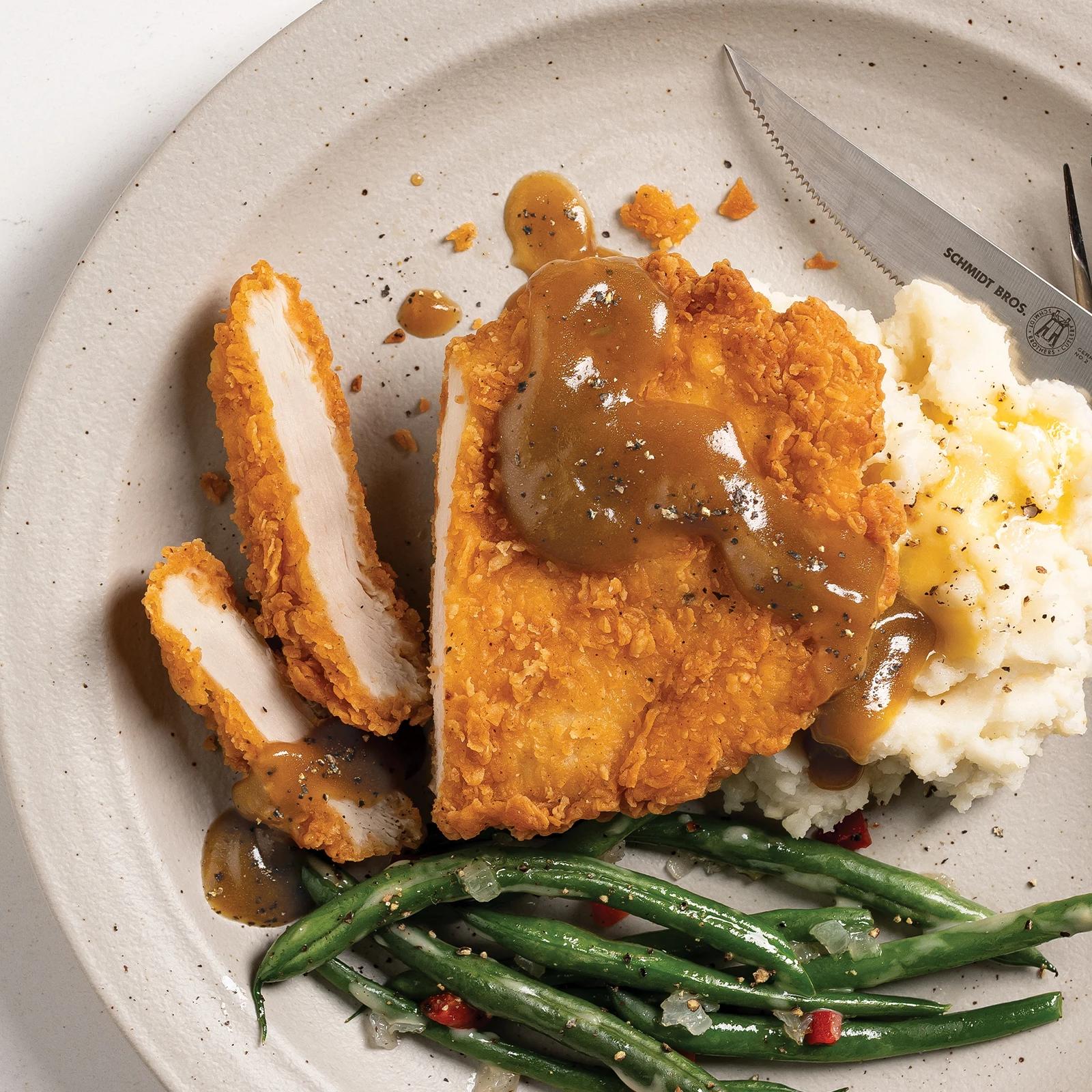 Chicken Fried Chicken 4 Pieces 4.5 oz Per Piece