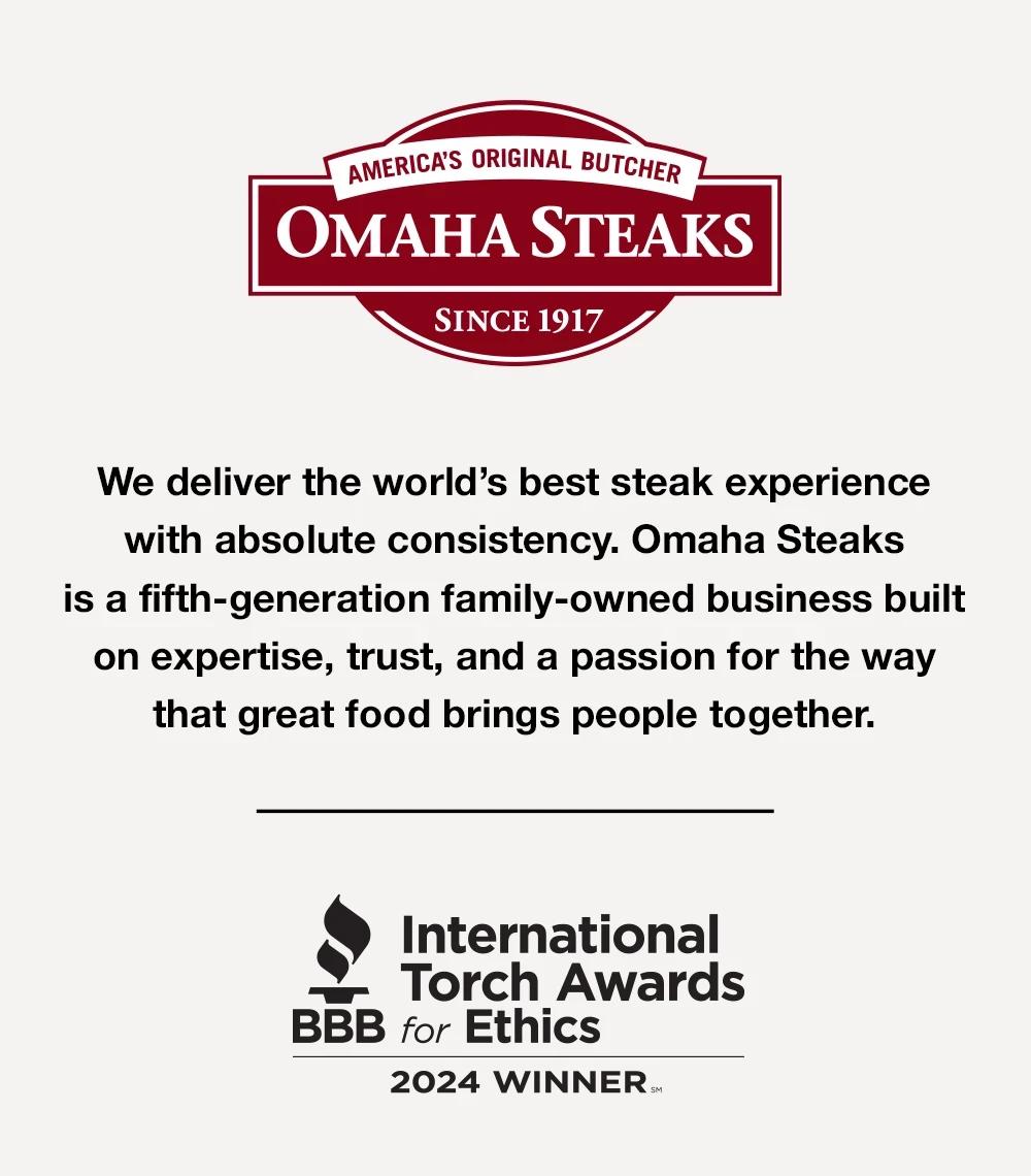 America's Original Butcher since 1917 –  with five generations of quality and expertise in delivering perfectly aged beef, hand-carved by master butchers in the Heartland of America.