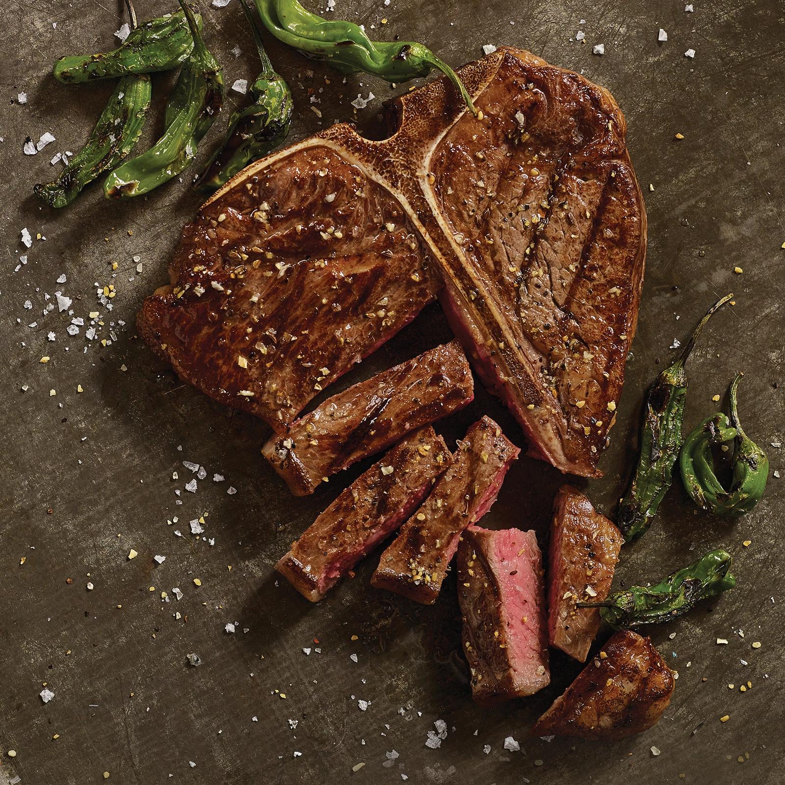 Porterhouse Steaks 4 Pieces 24 oz Per Piece