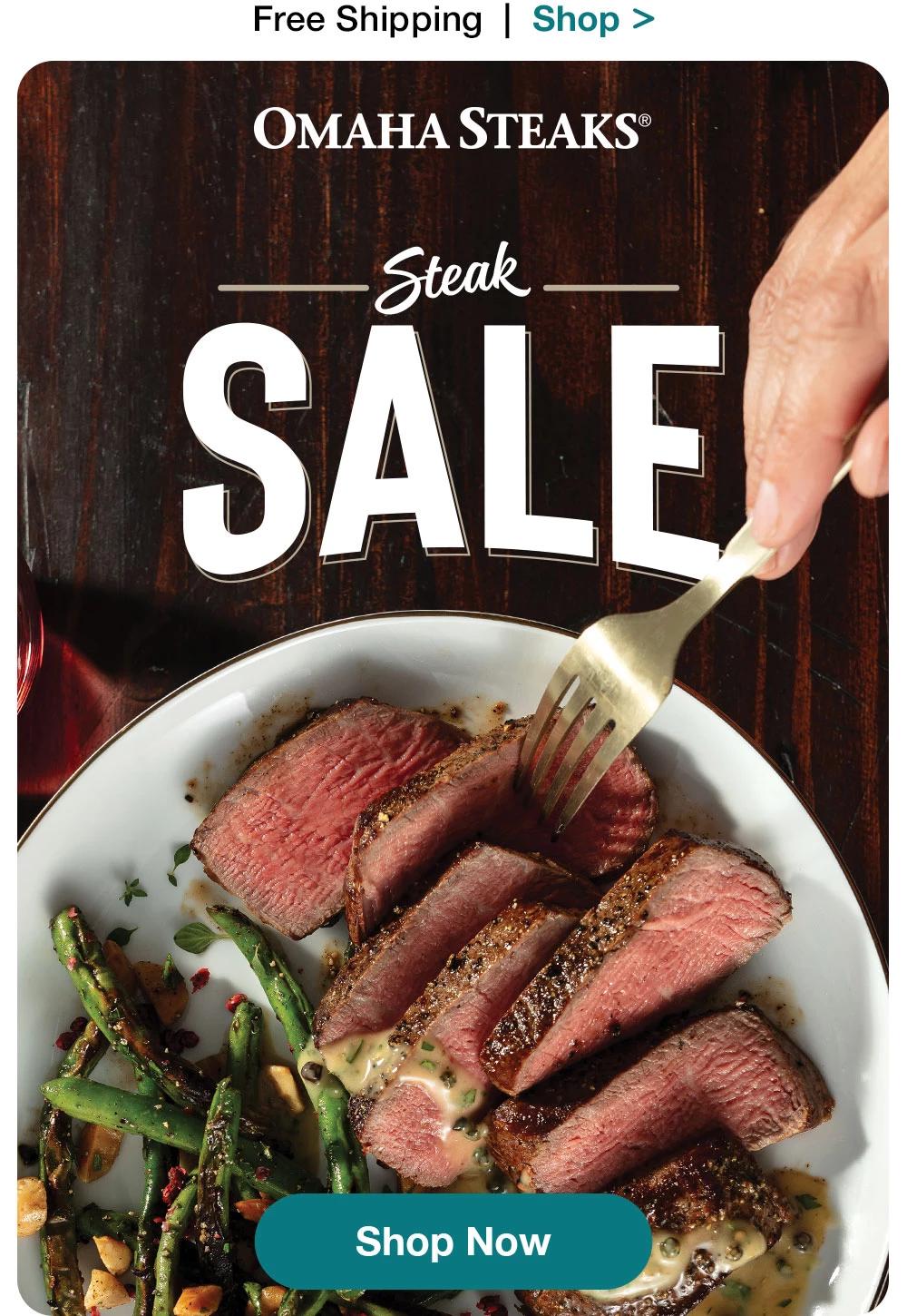 Free Shipping | Shop >  OMAHA STEAKS® | Steak SALE || Shop Now