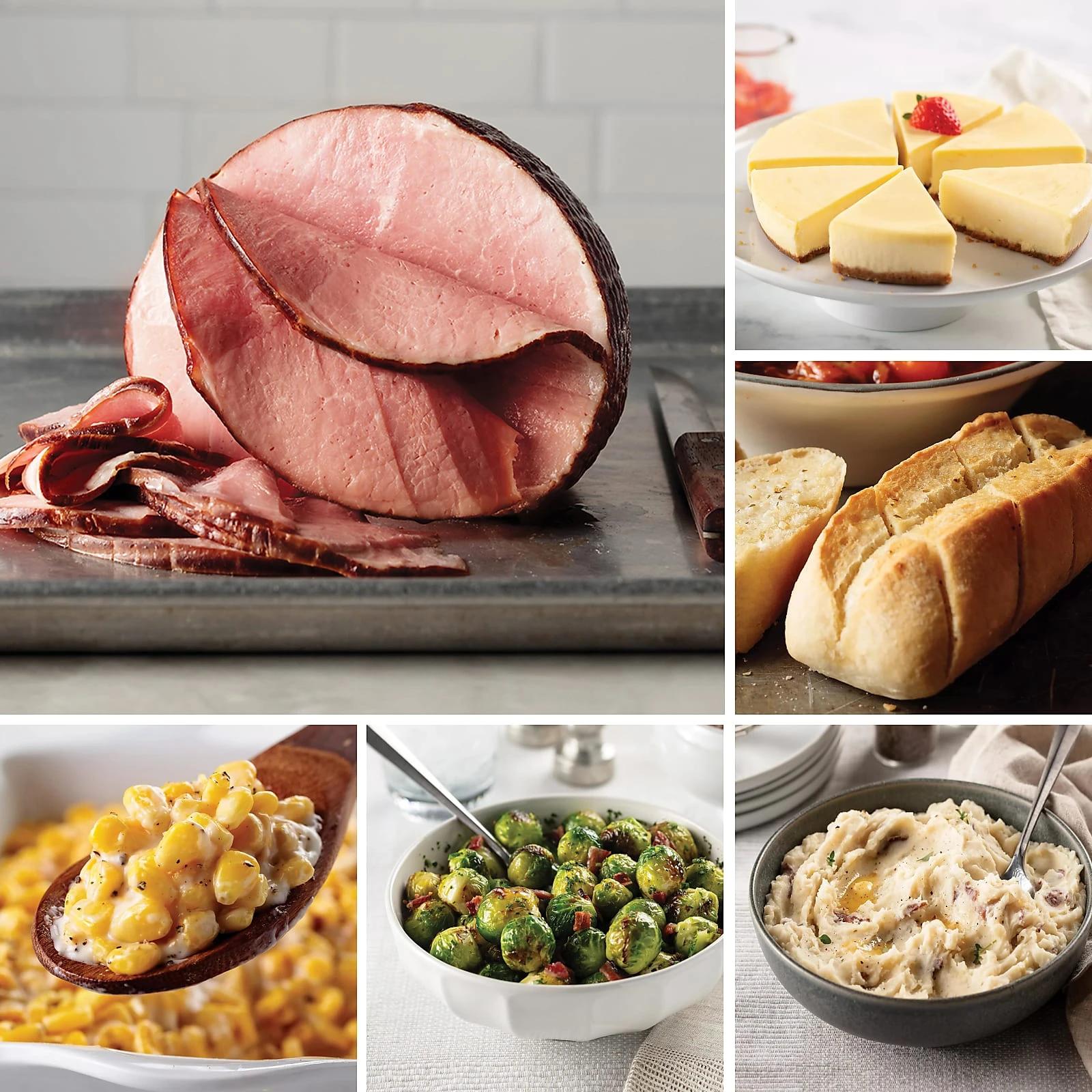 Omaha Steaks Holiday Ham Dinner + Chardonnay & Pinot Noir Duo