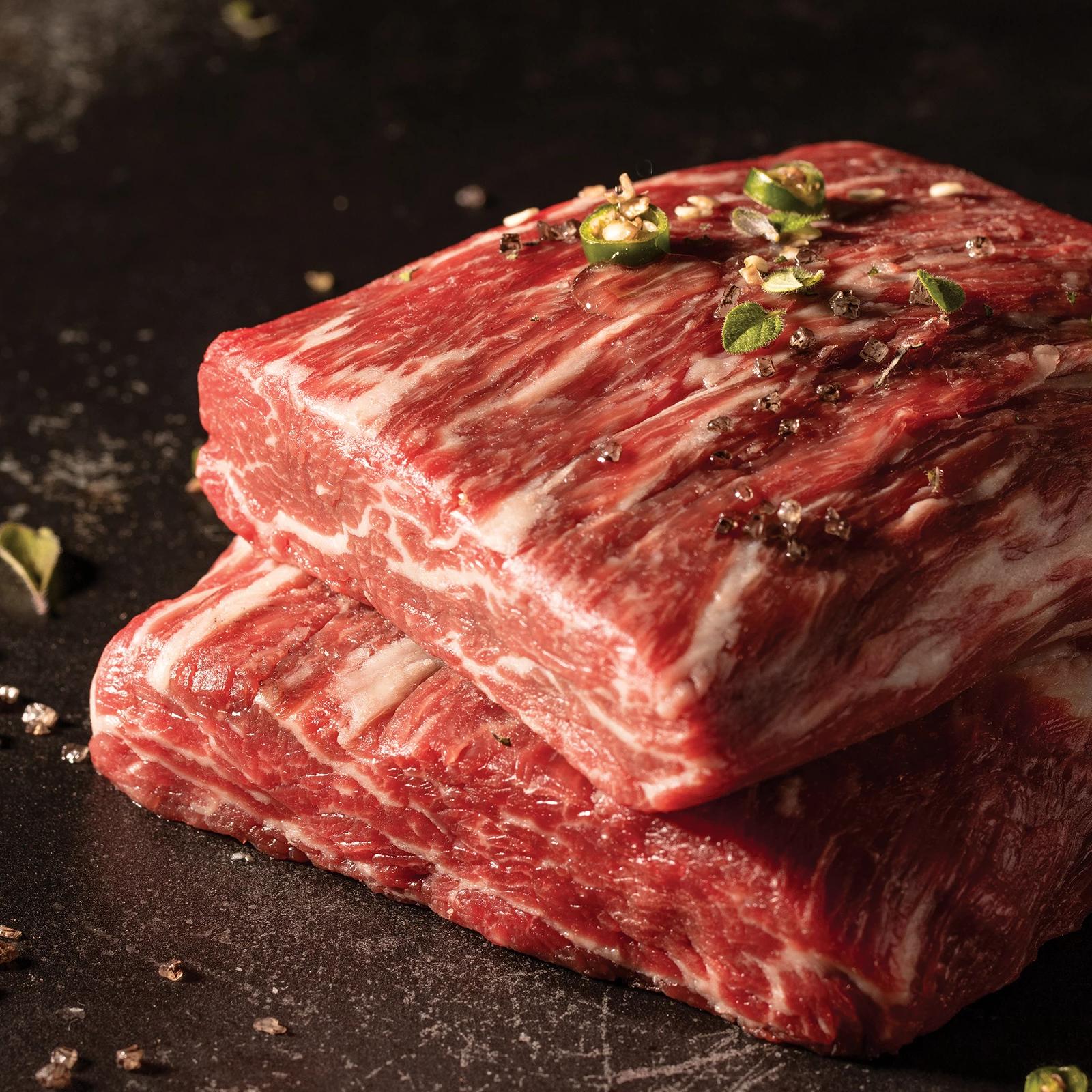 Private Reserve Ribeye Crown Steaks 4 Pieces 7 oz Per Piece