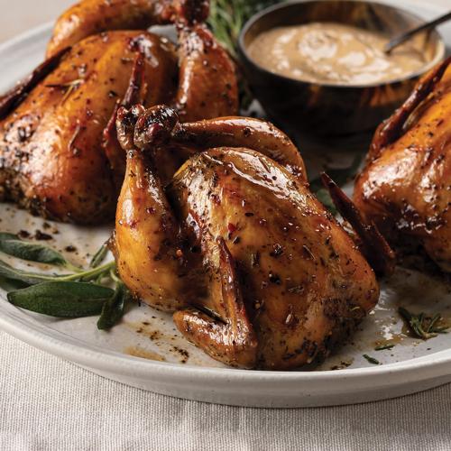 Seasoned Cornish Game Hens 4 Pieces 14 oz Per Piece