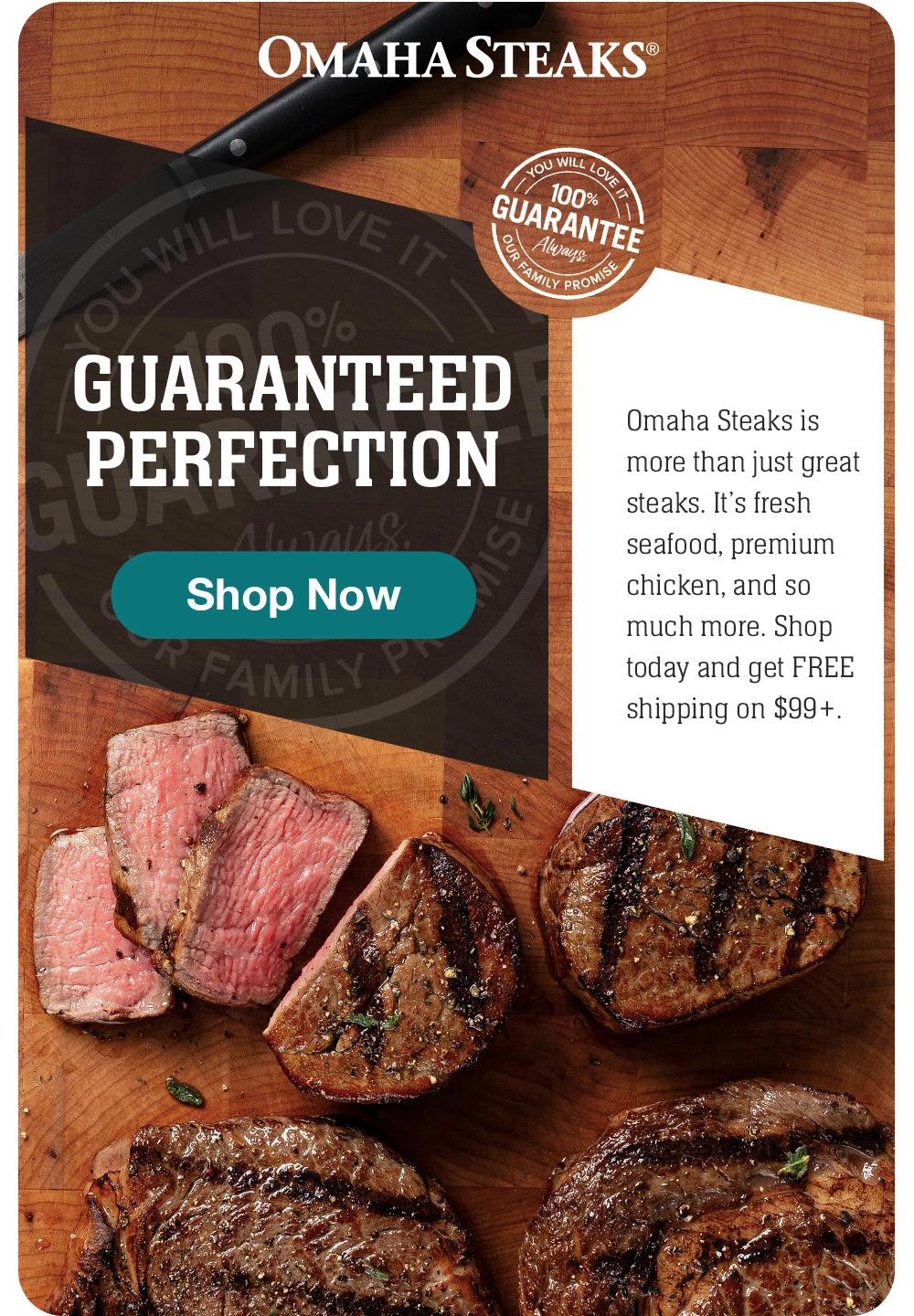 Omaha Steaks® IT'S TIME FOR FILET MIGNON FRIDAYS || Shop Now