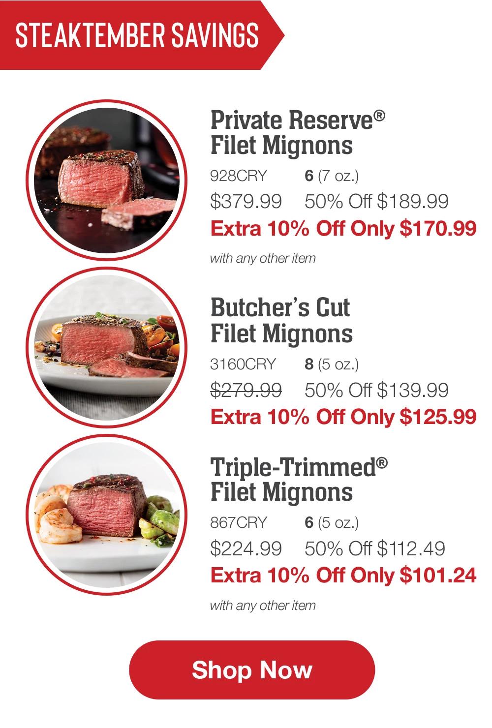 Ho-Ho-hold up! $30 Reward Card ENDS soon. - Omaha Steaks