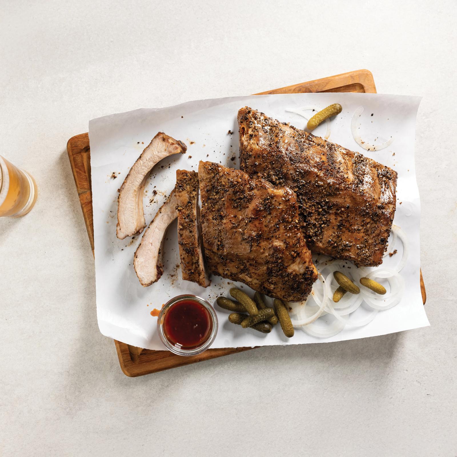 Split Baby Back Pork Ribs