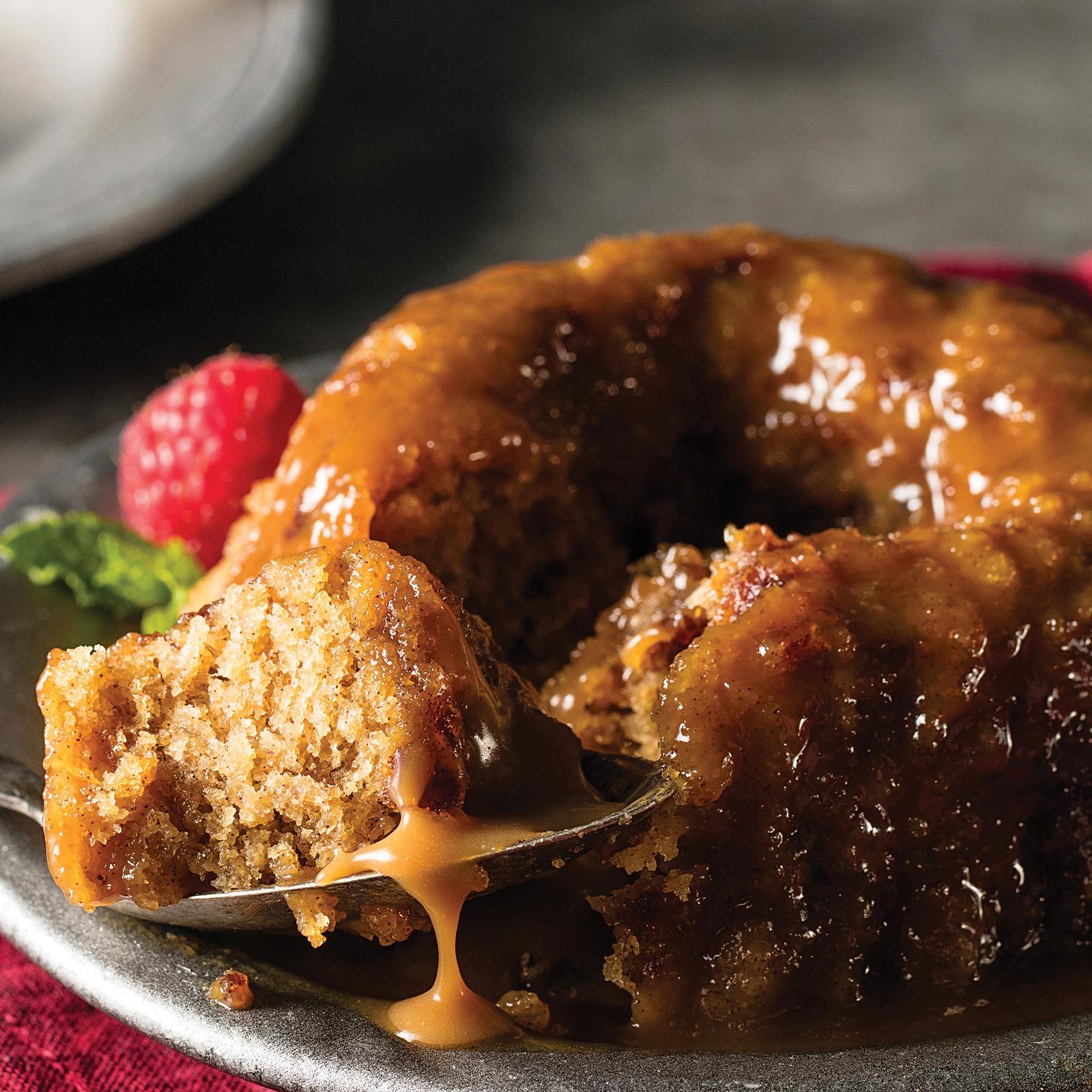 Omaha Steaks Sticky Toffee Cakes 4 Pieces 4.9 oz Per Piece