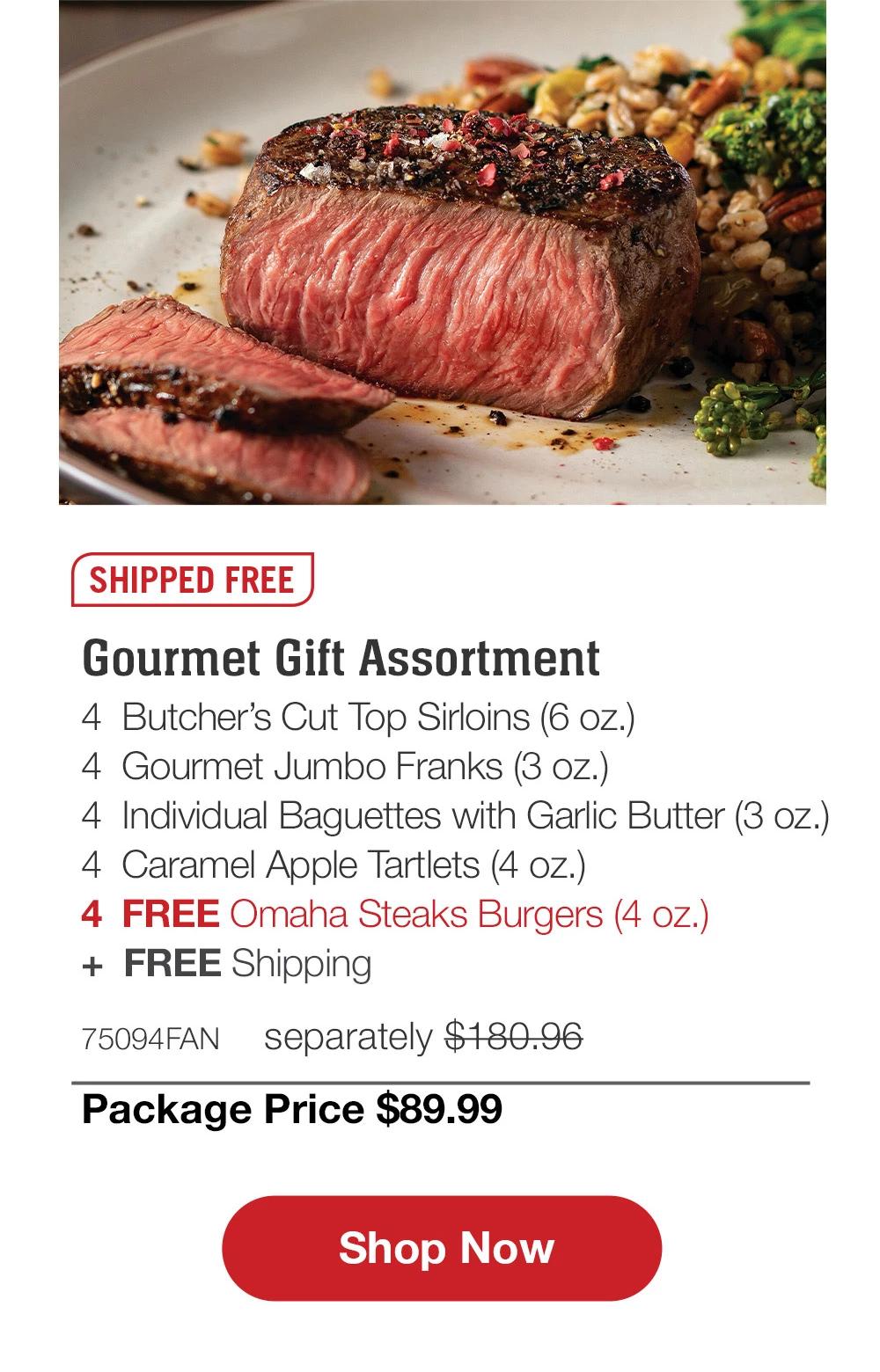  Omaha Steaks Tarjeta de regalo $25 : Tarjetas Regalos
