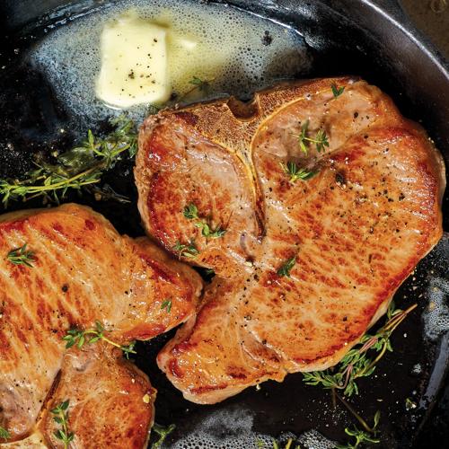 Pork T-Bones 8 Pieces 10 oz Per Piece