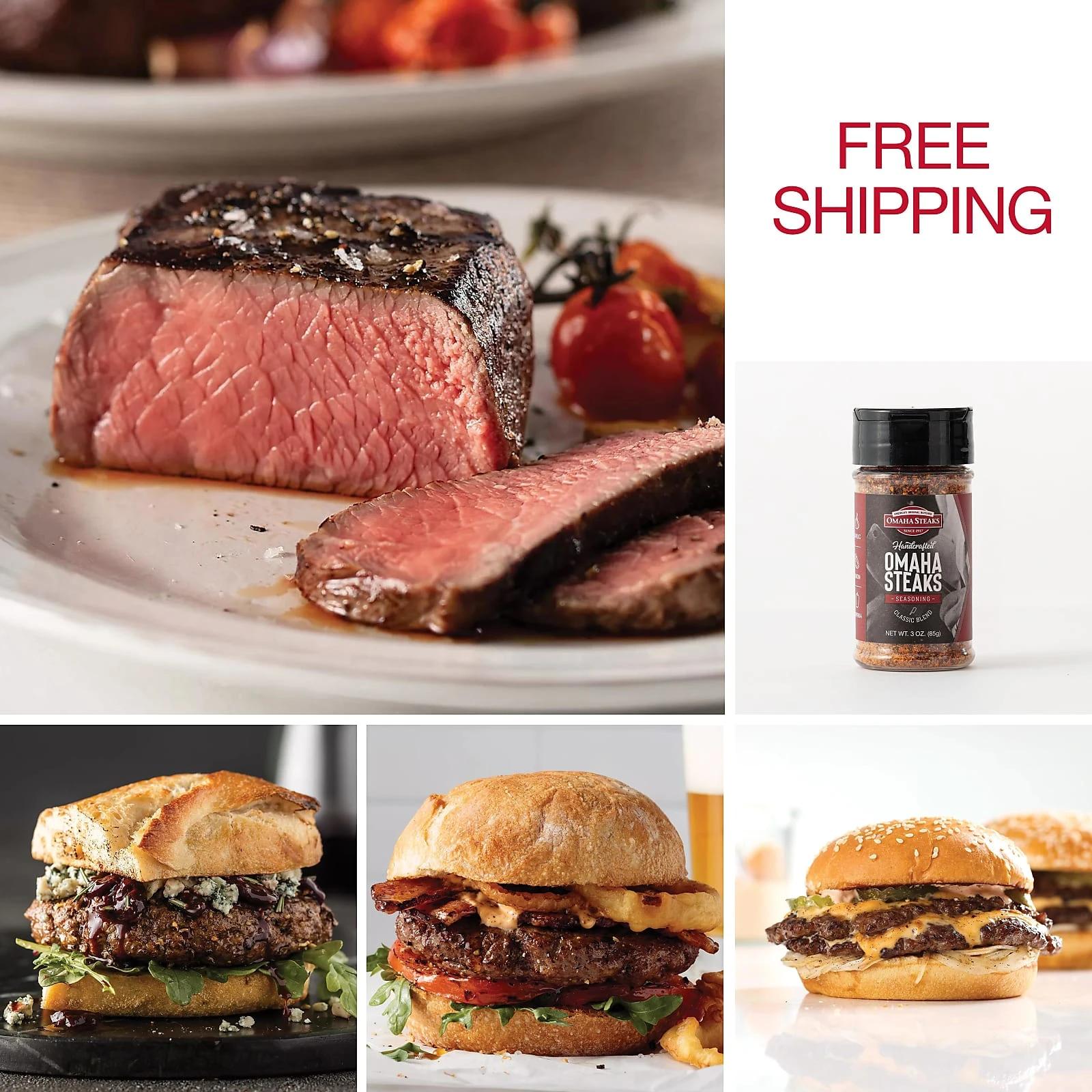 Omaha Steaks Steak & Burger Bundle