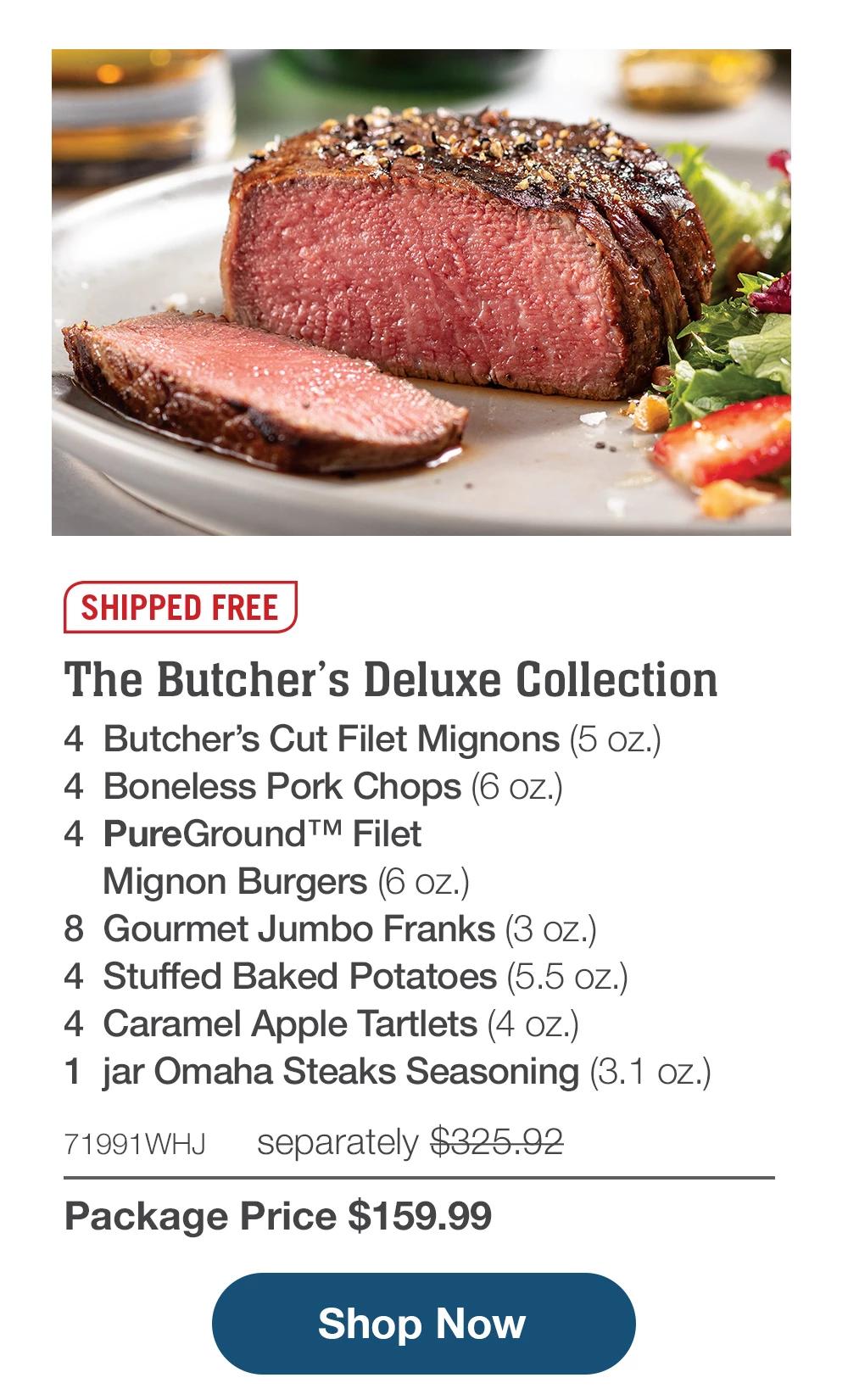 Omaha Steaks Butcher's Cut Filets And Seasoning