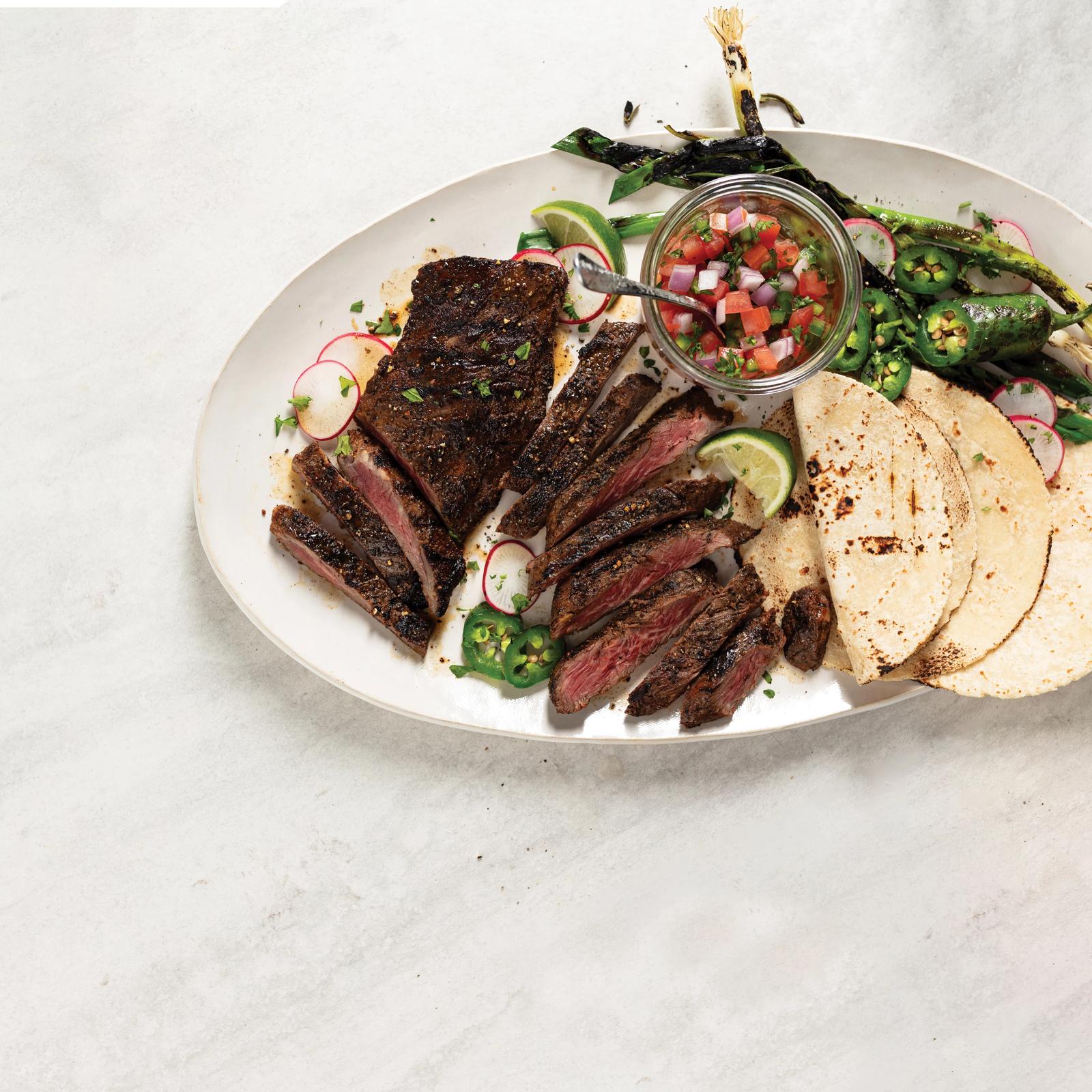 Carne Asada-Marinated Skirt Steak Omaha Steaks