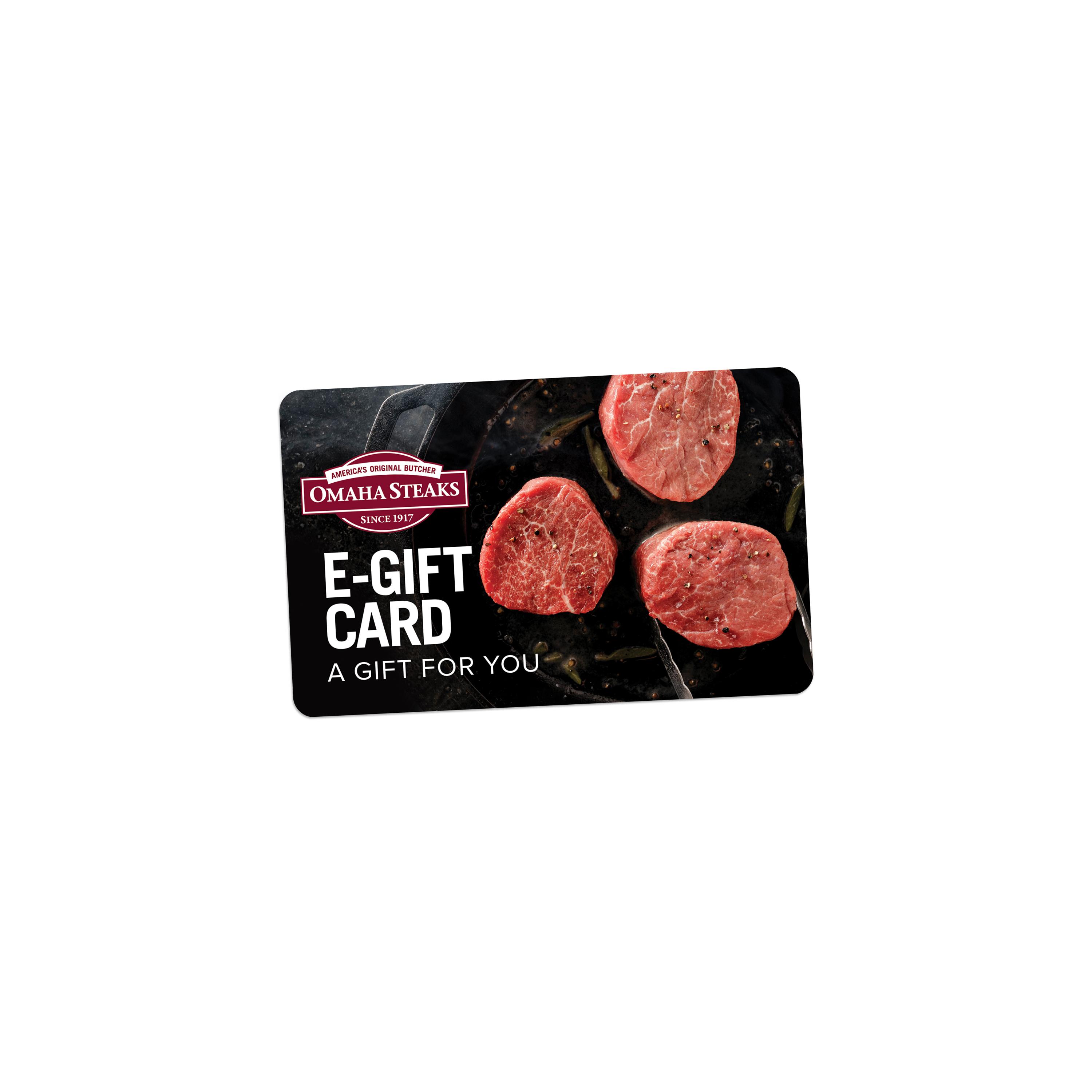 Omaha Steaks Gift Card Balance
