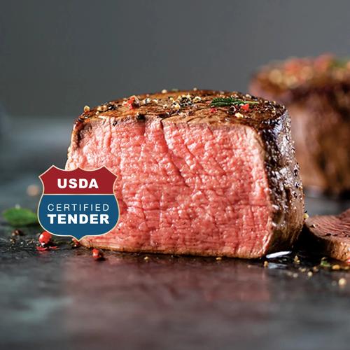 Butcher's Cut Filet Mignons 4 Pieces 8 oz Per Piece