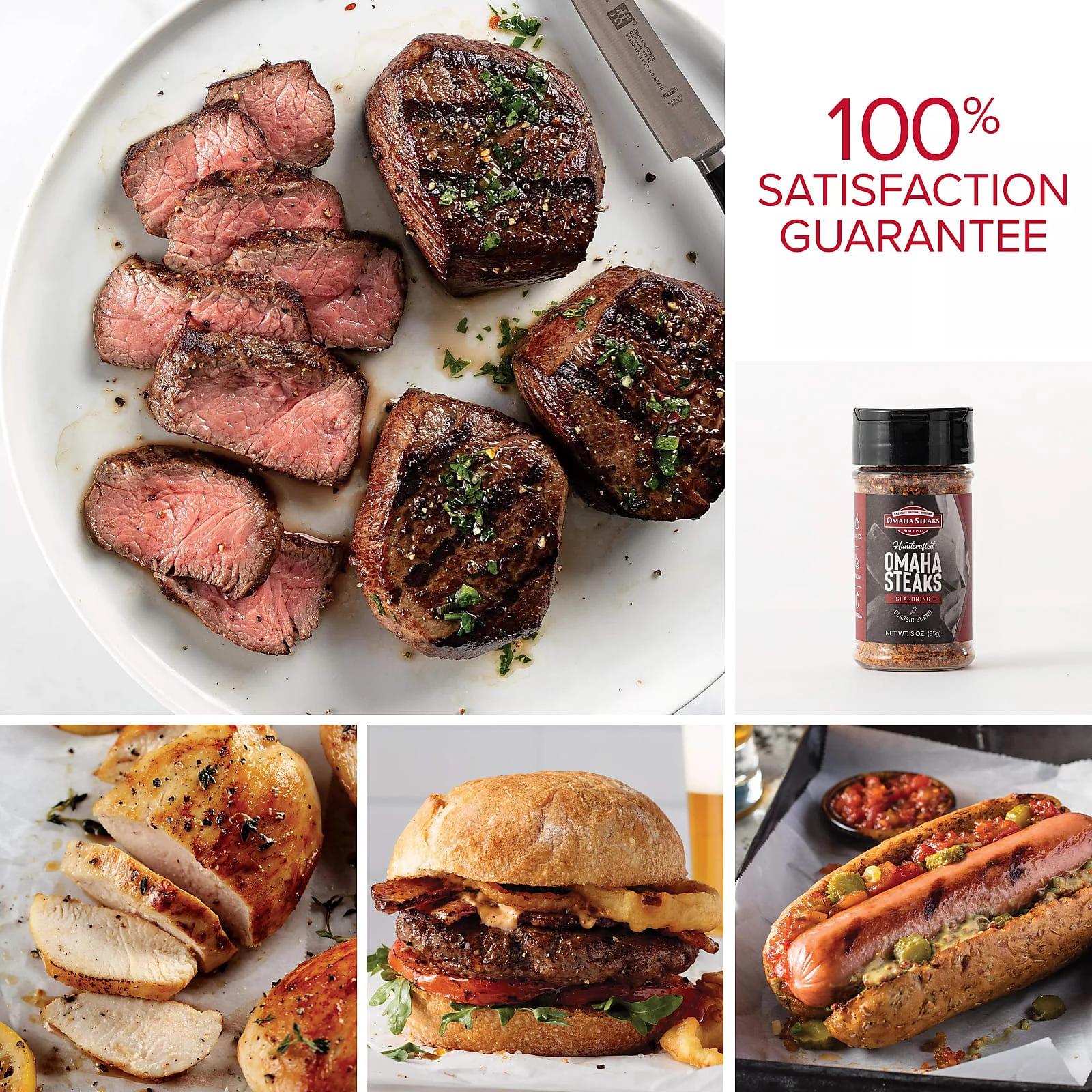 Omaha Steaks Dad Wants Steak + FREE Burgers