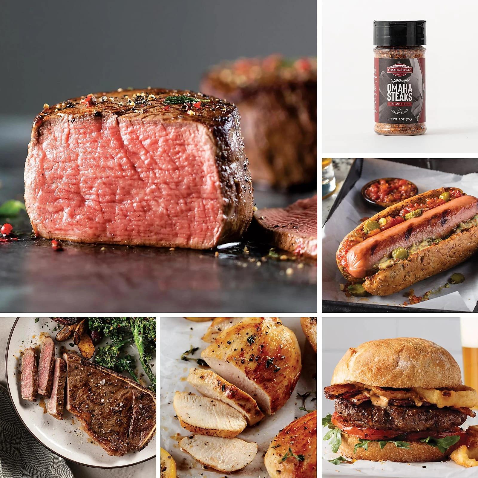 Omaha Steaks Ultimate Father's Day Gift + FREE Burgers