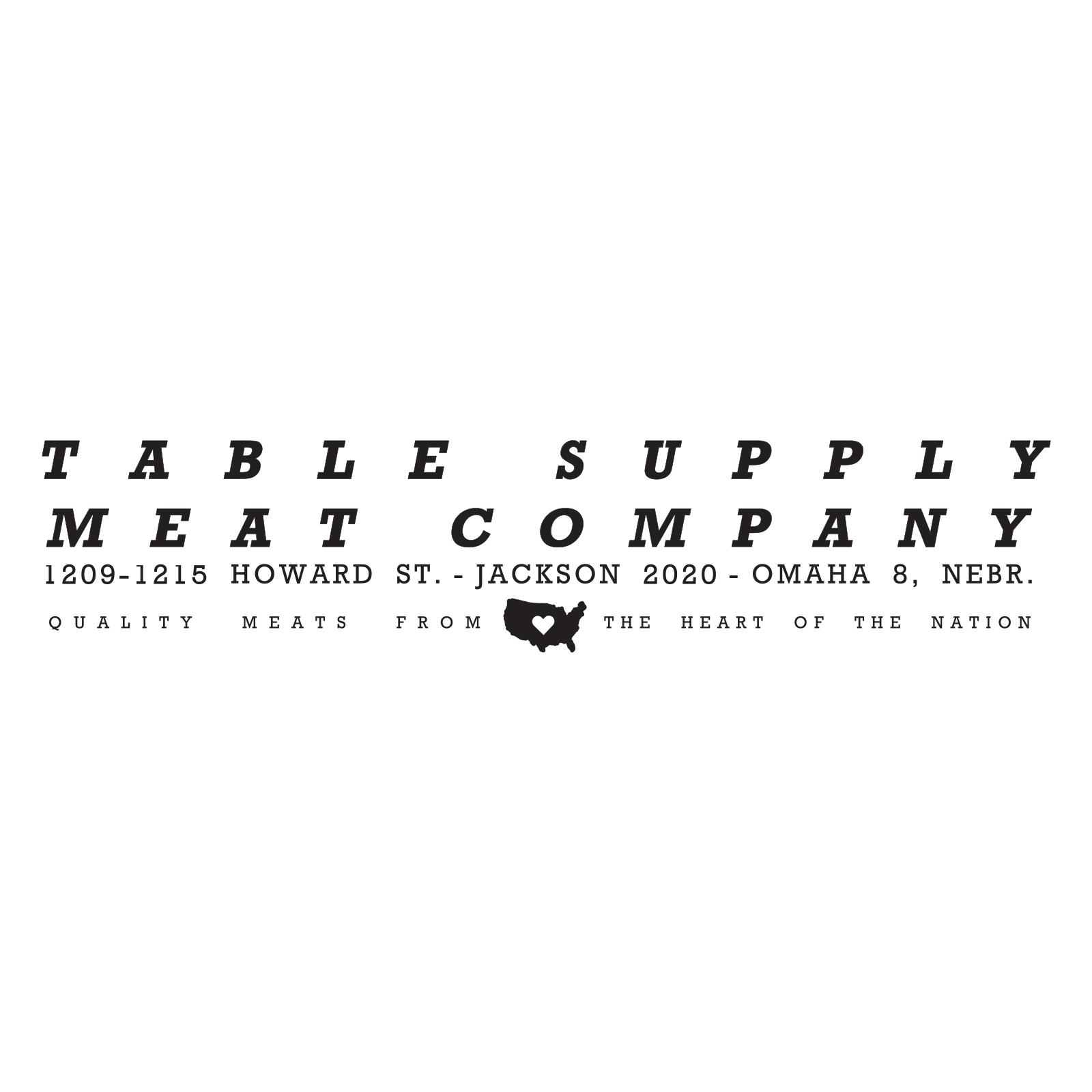Table Supply Meat Co Logo 1924