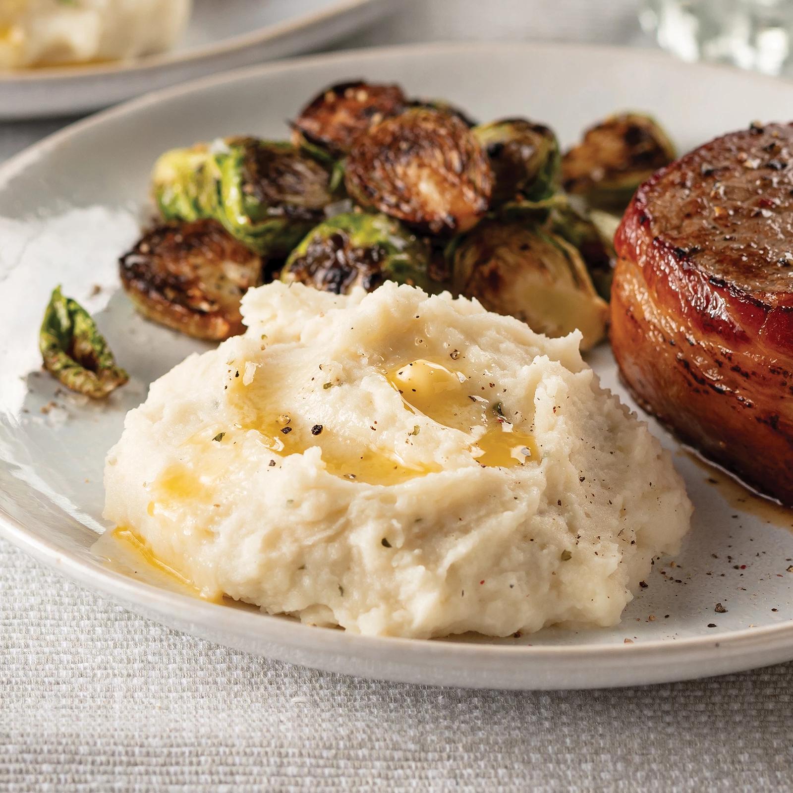 Roasted Garlic Mashed Potatoes 4 Pieces 12 oz Per Piece