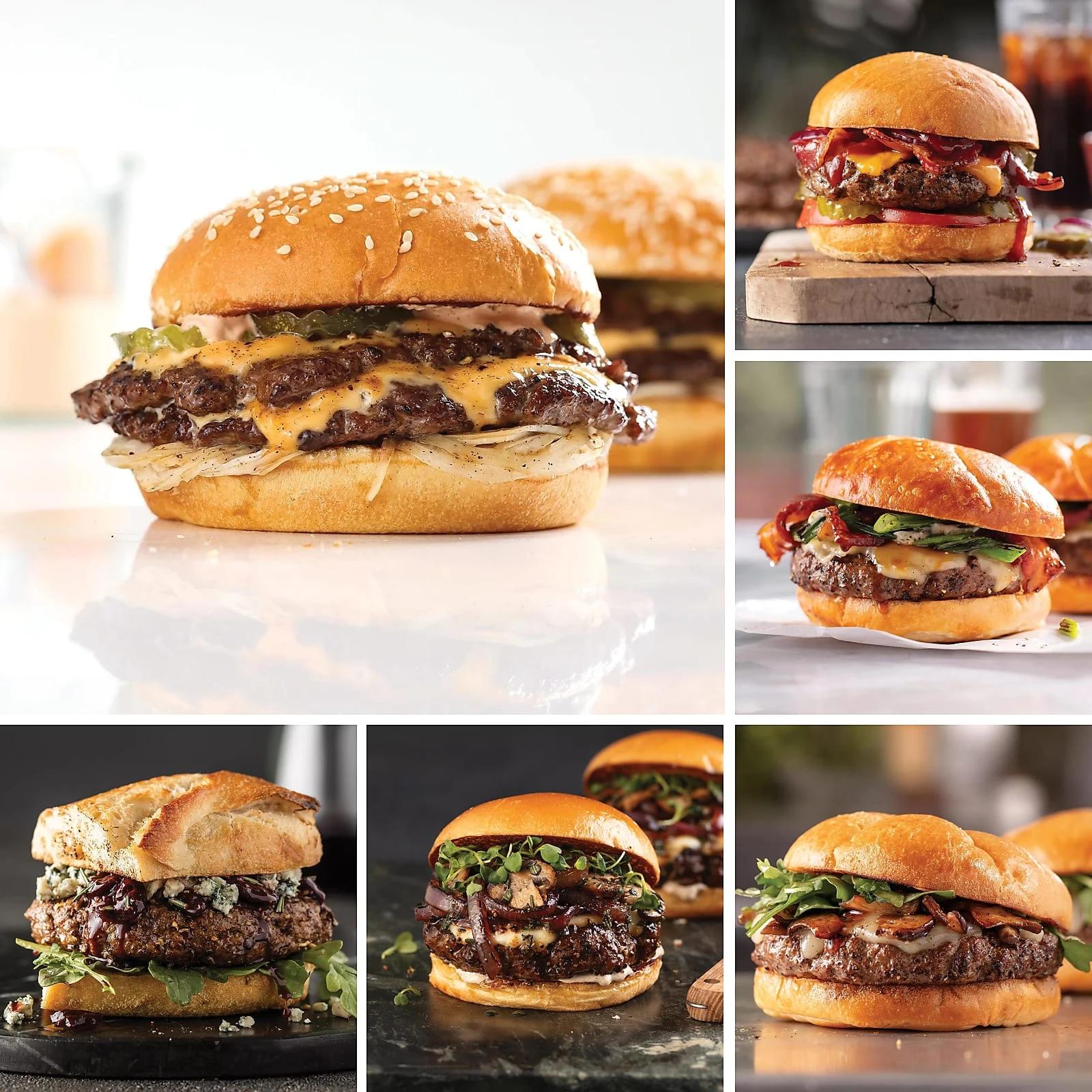 Omaha Steaks Smash & Sizzle Burger Pack + 16 FREE Smash Burgers