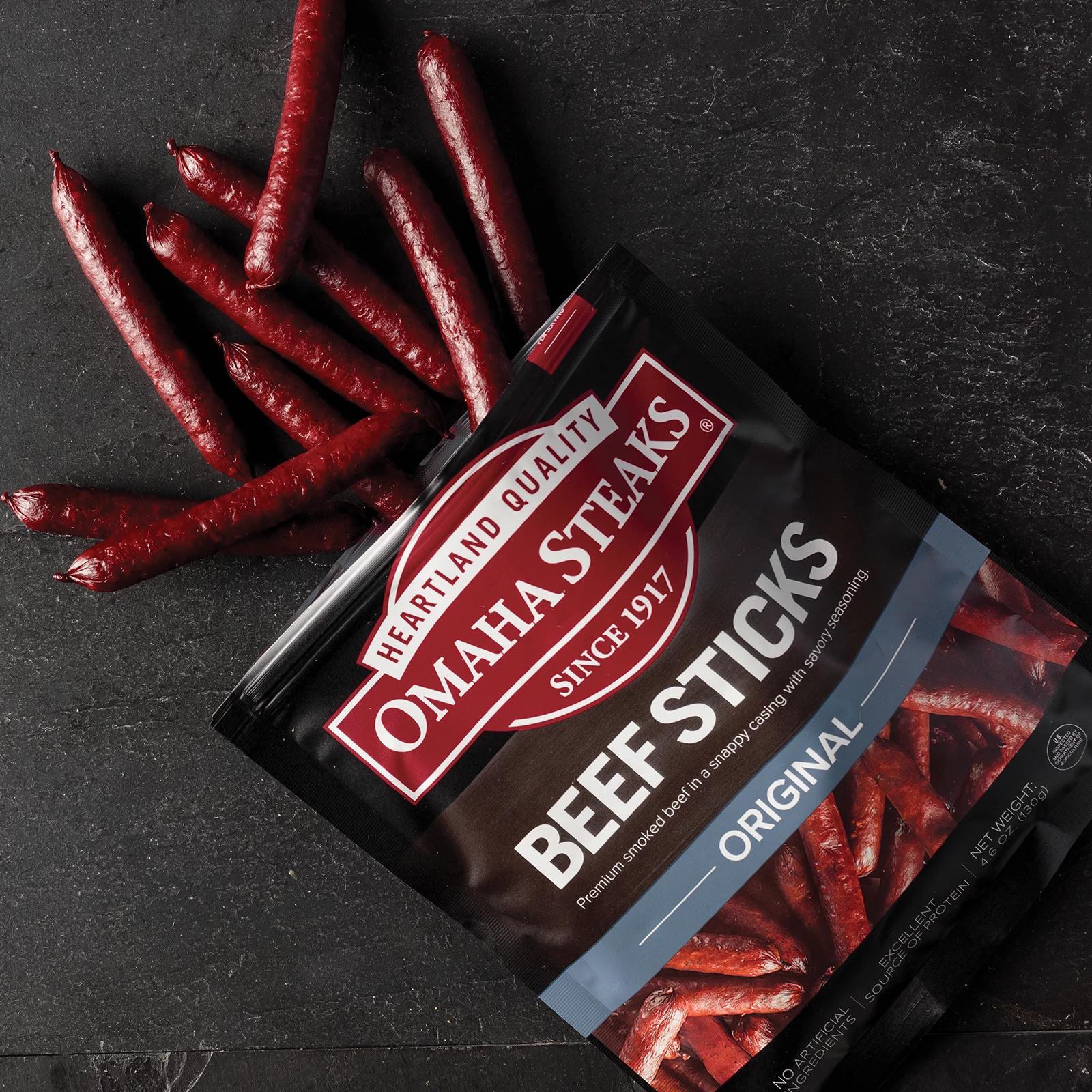 Omaha Steaks Beef Jerky 2.75 Oz, Meaty Snacks