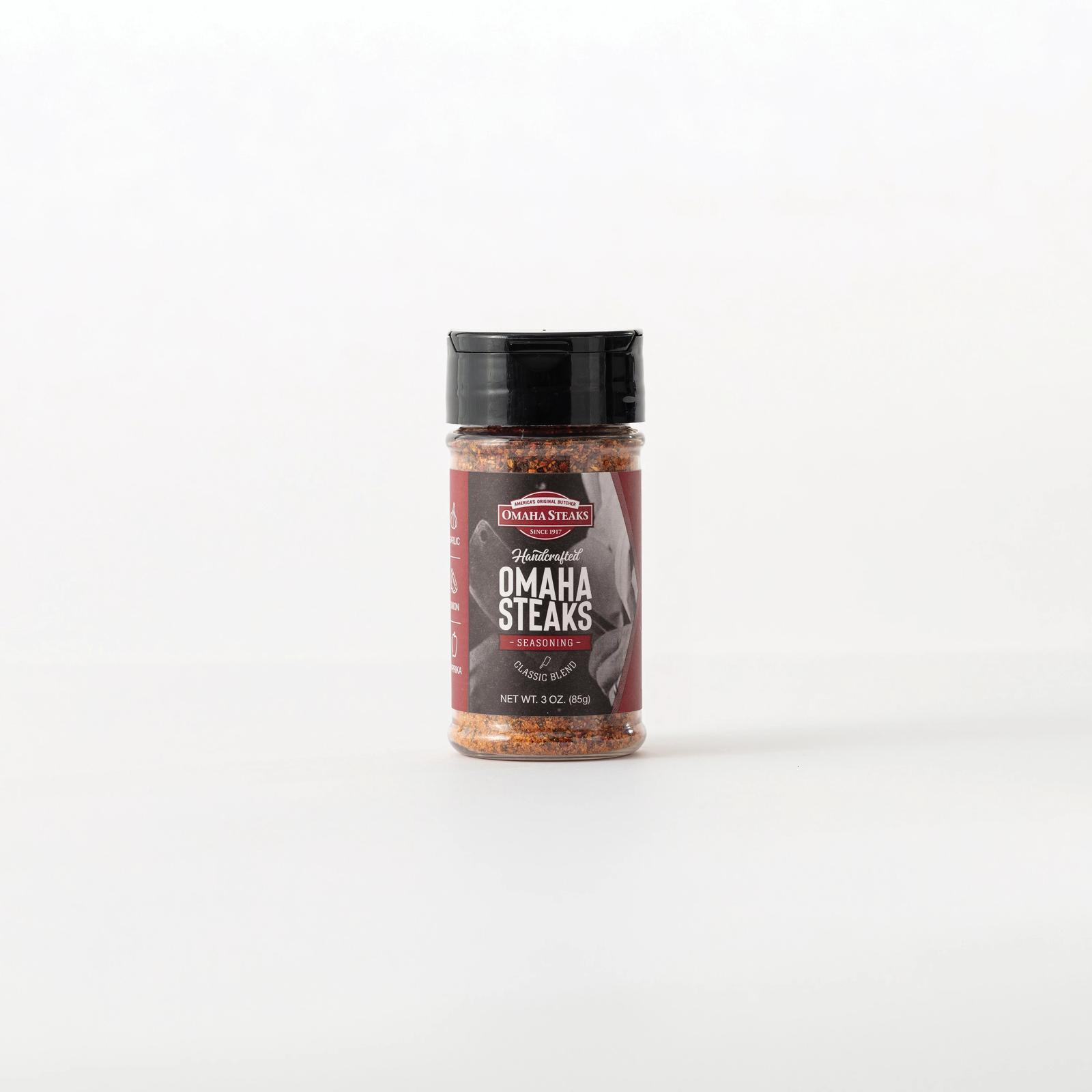 Omaha Steaks Omaha Steaks Seasoning Sampler (Garlic & Herb Seasoning, Omaha  Steaks Seasoning, Sweet Smoky Applewood Seasoning, Omaha Steaks Salt and  Pepper Seasoning, and Private Reserve Seasoning) - Yahoo Shopping