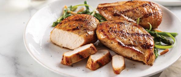 4 (7 oz.) Butcher's Cut Air-Chilled Chicken Breasts
