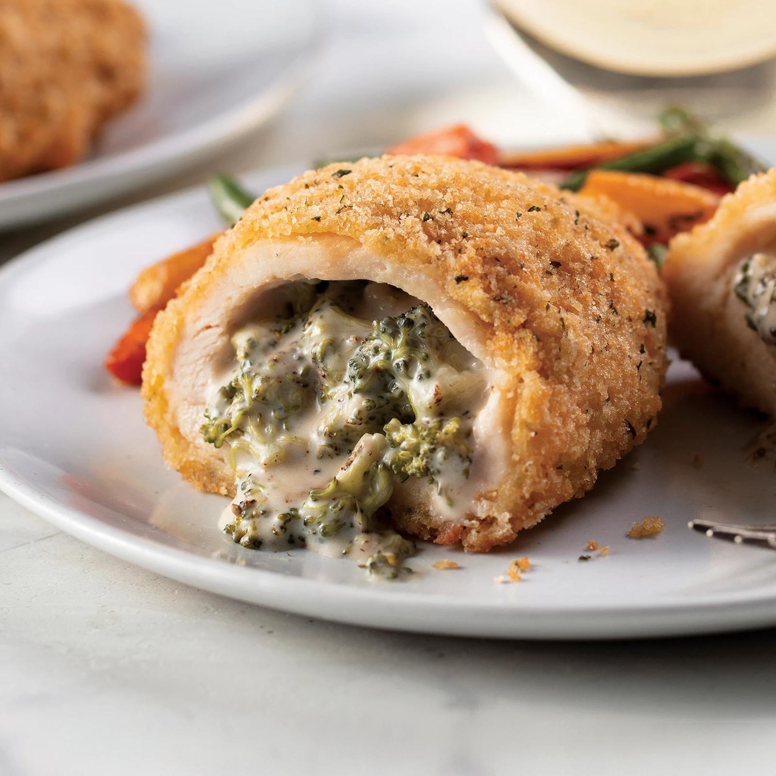 Omaha Steaks Stuffed Chicken with Broccoli & Cheese 4 Pieces 7.75 oz Per Piece