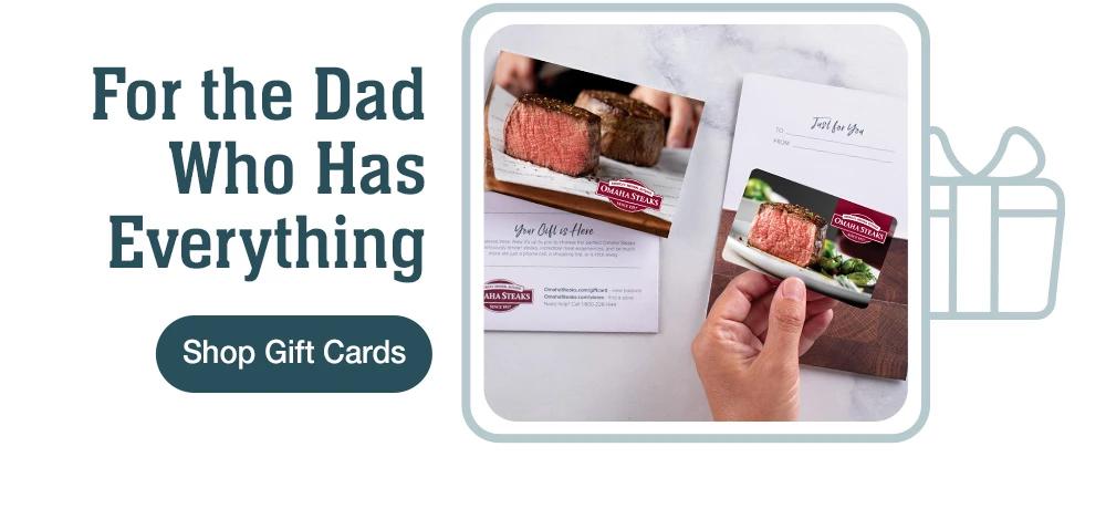 For the Dad Who Has Everything || Shop Gift Cards