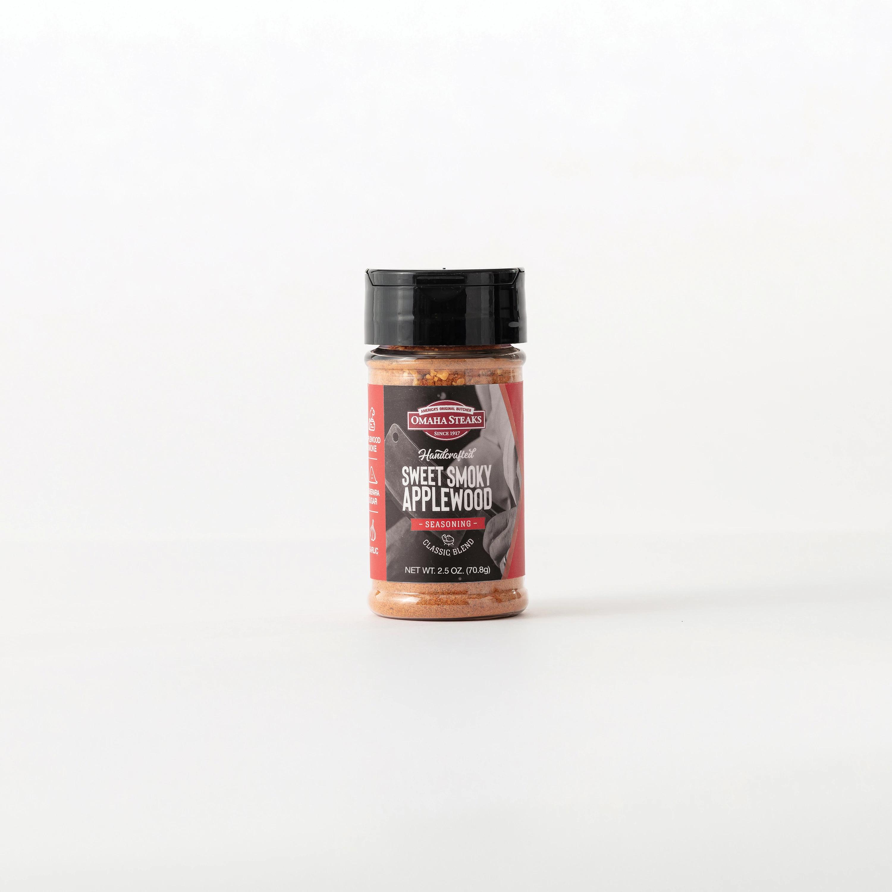 Gourmet Warehouse Seasoning & Rub, Applewood Smoke - 6 oz